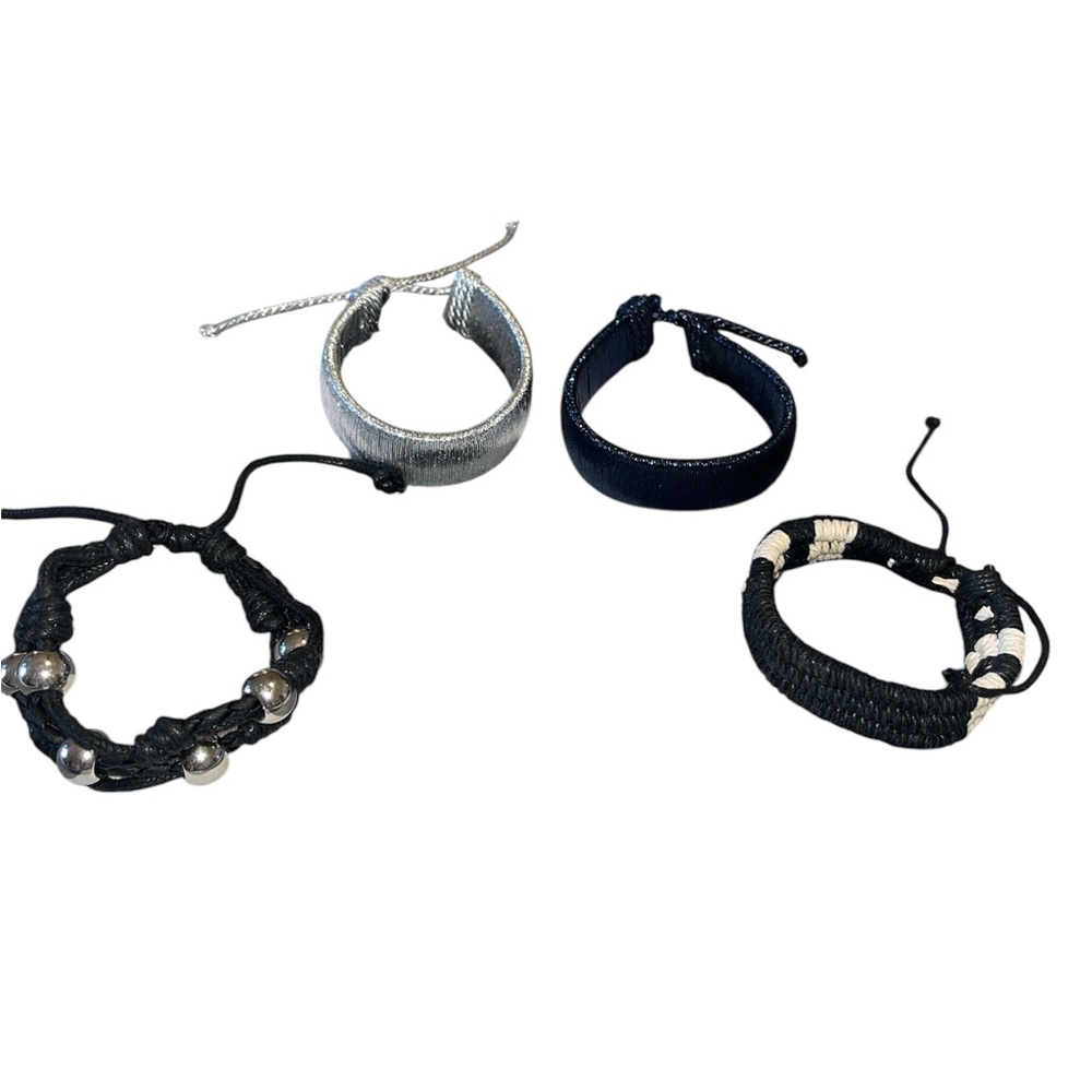 Paparazzi Set of 4  Adjustable Bracelets